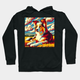 Modern art dog Hoodie